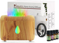 Flame Diffuser for Essential Oils, 200ml Ultrasonic Aroma Diffusers by Phimuezl