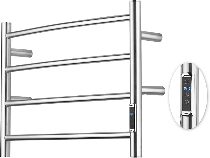 Towel Warmer with Built-in Timer by SHARNDY
