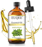 EUQEE Marjoram Essential Oil 118 ml Large Bottle Premium Marjoram Oil by EUQEE