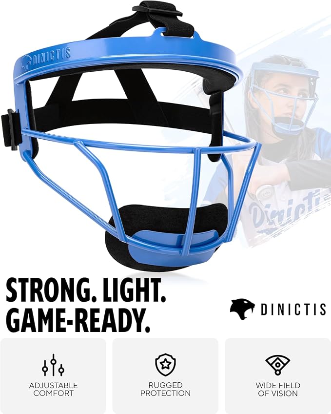 Dinictis Softball Face Mask, Lightweight, Comfortable, - Image 4