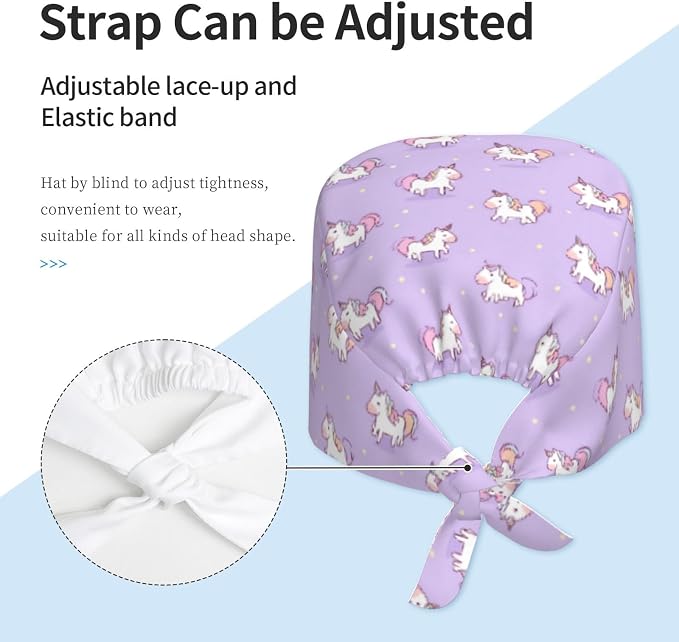 Alligator Ice Cream Working Cap, Scrub Cap - Image 4