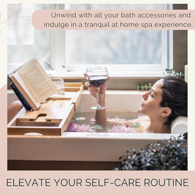 Foldable Bathtub Tray Caddy - Image 5