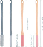 OWIIZI Toe Cleaning Brush 15.7" Foot Scrubber in Shower - Image 7