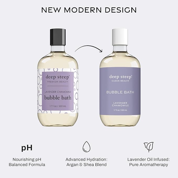 Deep Steep Lavender Chamomile Bubble Bath - Image 4