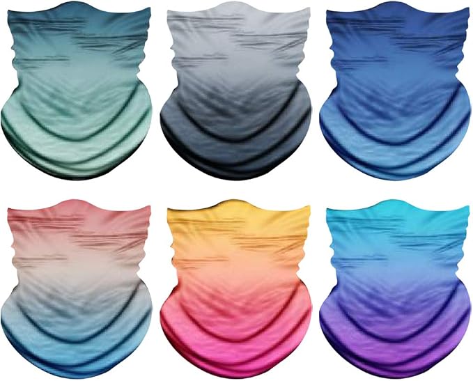 Venswell Neck Gaiter Face Mask Men Women, Seamless Bandana Rave Face Cover by Venswell