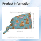 Alligator Ice Cream Working Cap, Scrub Cap - Image 5