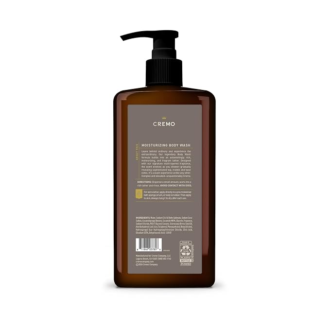 Cremo Rich-Lathering Vintage Suede Body Wash - Image 7