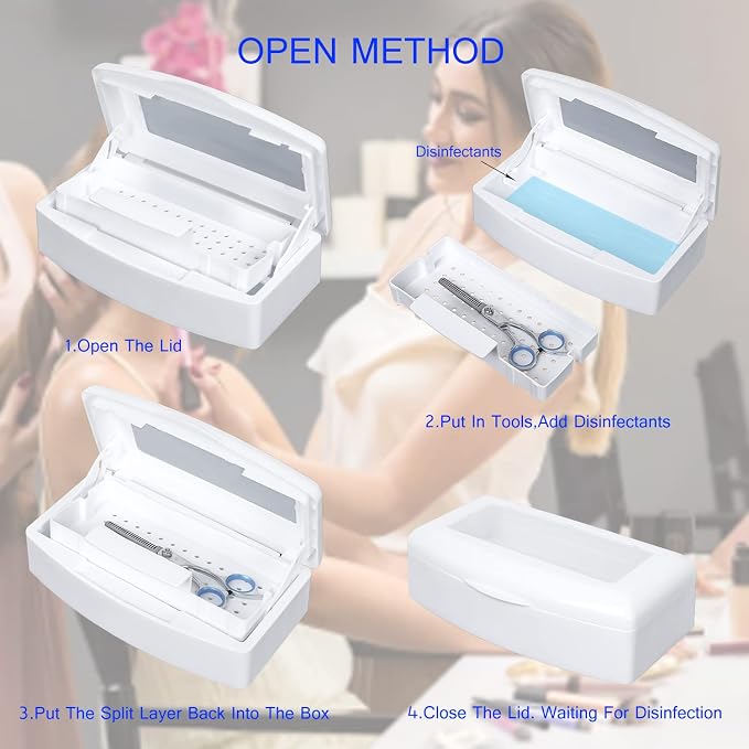 Plastic Sterilizing Tray-Sterilization Tray, Clean Sterilizer Box Storage - Image 4