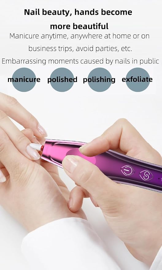 Electric Nail Drill, Electric Nail File Cordless, Electric Nail File Set - Image 2