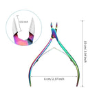 Mudder 3 Packs Cuticle Trimmer Nippers Cutter Tool Stainless Steel Nail Cuticle - Image 2