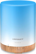 URPOWER 300ml Essential Oil Diffuser Ultrasonic Air Humidifier AUTO Shut Off by URPOWER