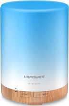 URPOWER 300ml Essential Oil Diffuser Ultrasonic Air Humidifier AUTO Shut Off by URPOWER
