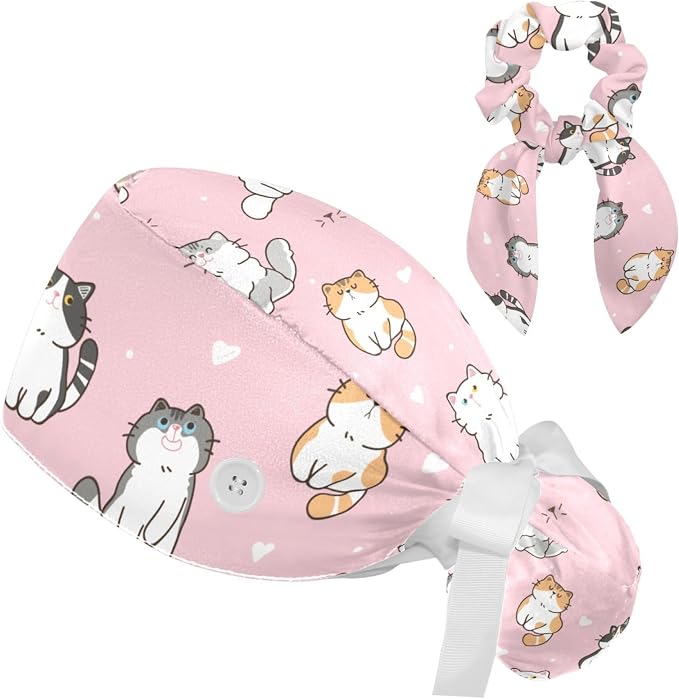Women's Working Caps with Scrunchies Tarot Pattern Background Lace-Up Hat by LWSHUNYI