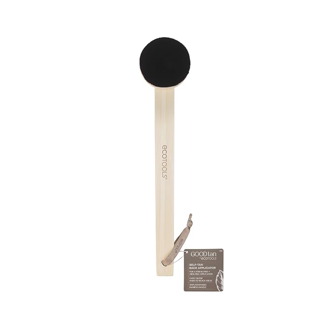 EcoTools Good Tan Self-Tan Back Applicator, Long Handle Back Brush by EcoTools