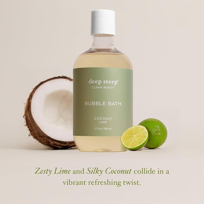 Deep Steep Coconut Lime Bubble Bath - Image 5