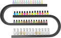 Nail Polish Organizer Wall Mounted, Metal Nail Polish Storage Holder by Milzeone