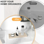 Bathroom Vanity Tray, 7.8 x 3.9 Inch Silicone Bathroom Tray Countertop - Image 4