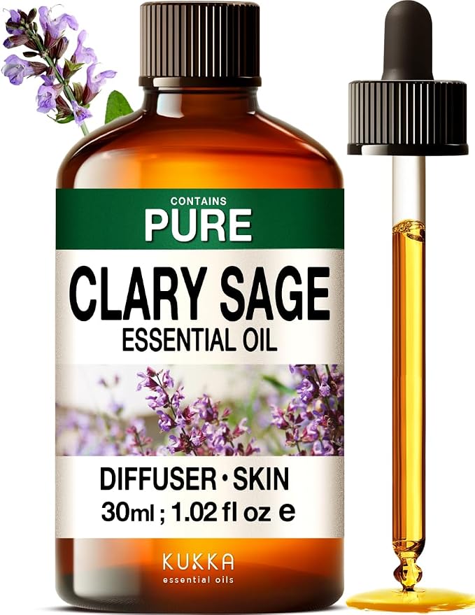 100% Pure Clary Sage Oil by Kukka
