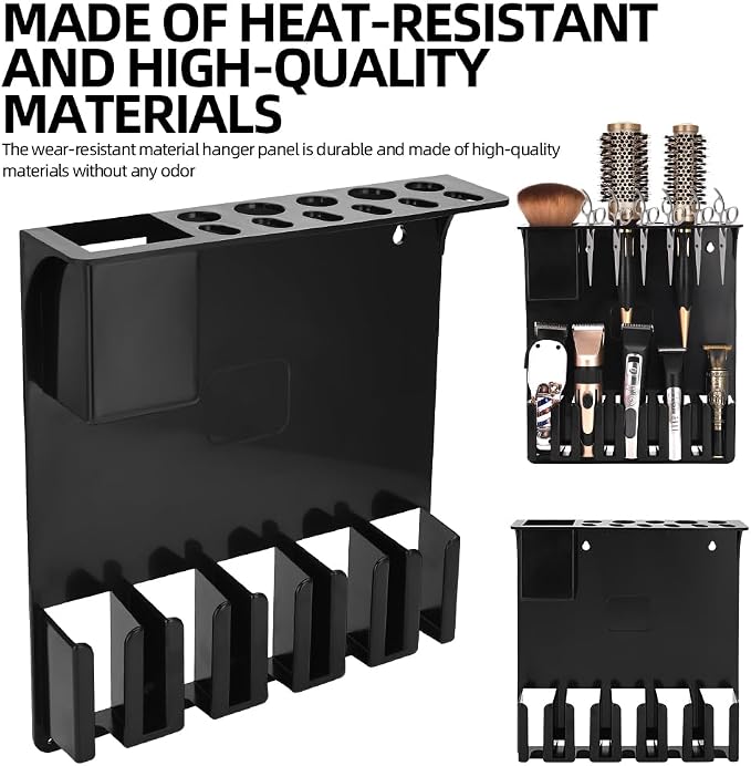 Clipper Holders Barbers Organizer, Curling Irons - Image 7