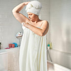 Xtinmee 2 Sets Womens Wrap Towel - Image 5