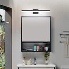 SOLFART 24 inch LED Modern Black Bathroom Vanity Lights Over Mirror Vanity - Image 2