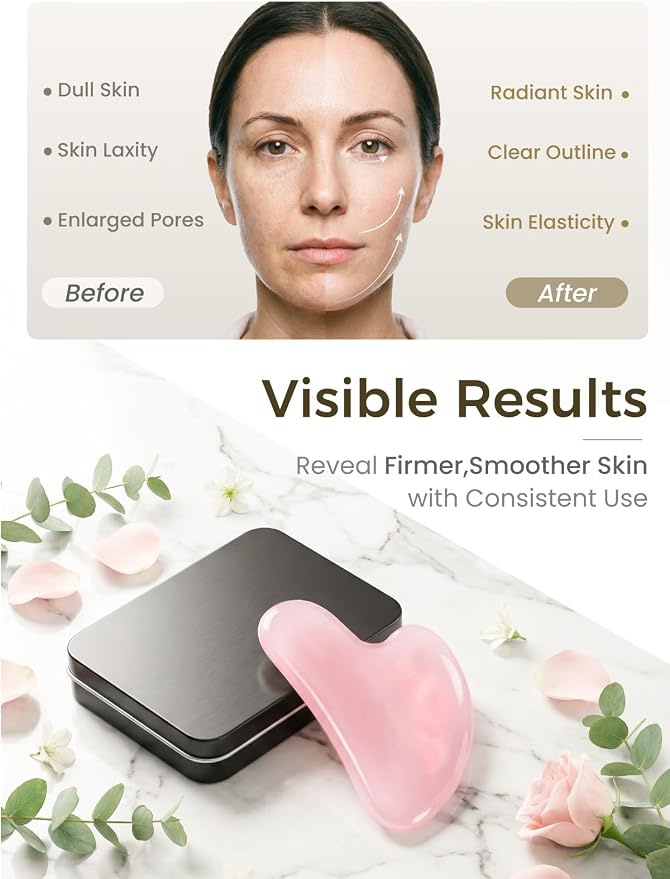 Gua Sha Facial Tools, Guasha Tool - Image 4