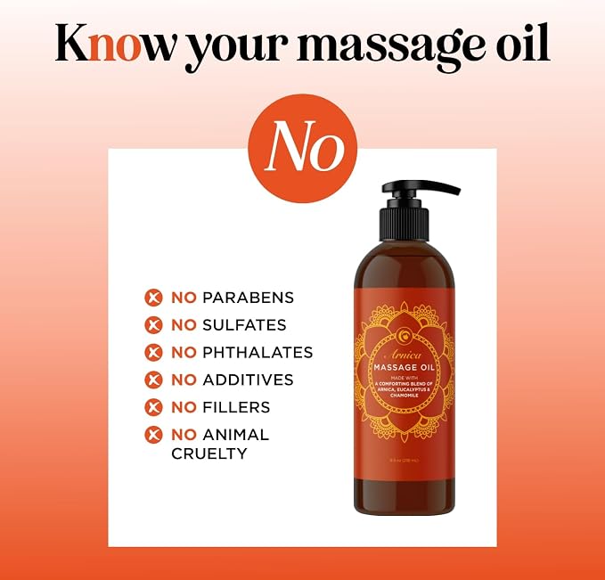 Arnica Massage Oil for Muscle Relaxing - Image 7