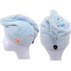 M-bestl 2 Pack Hair Drying Towels, Hair Towel Wrap, Absorbent Microfiber Hair - Image 3