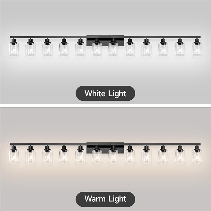 12 Light Bathroom Light Fixtures, Living Room - Image 8