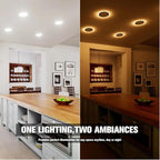 VOLISUN 12 Pack 6 Inch 5CCT Recessed Light - Image 3