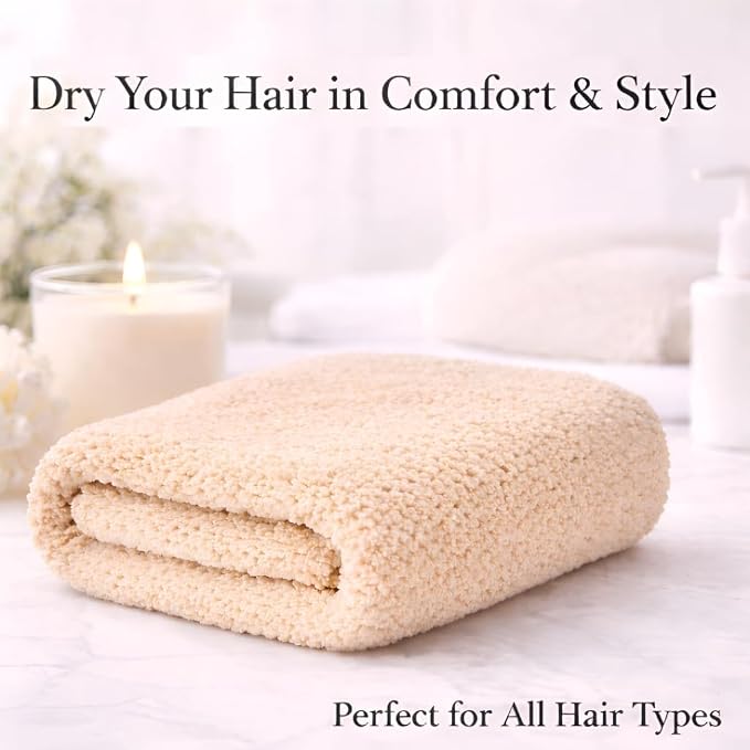 Luxury Microfiber Hair Towel Wrap - Image 5