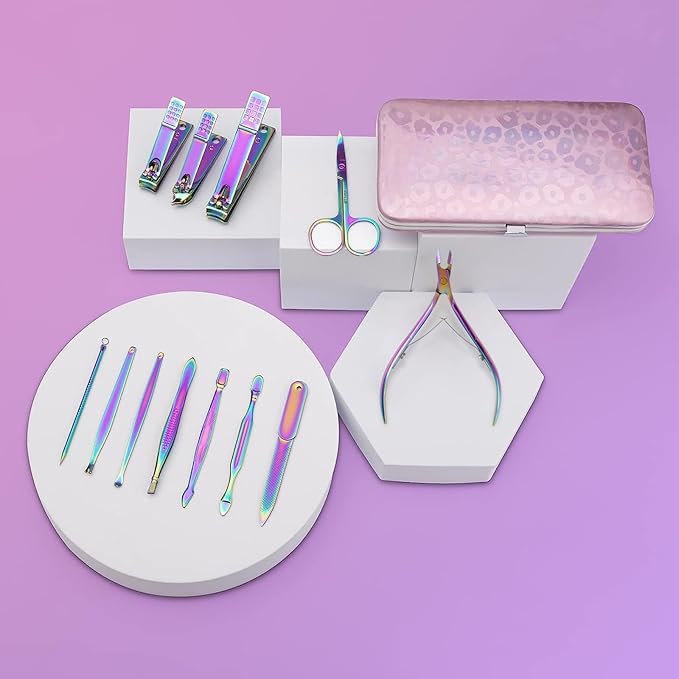 ANRUI Manicure Set Nail Clippers Pedicure Kit - Image 2