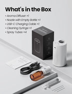 Waterless Essential Oil Diffuser, Portable Aromatherapy Diffuser - Image 8
