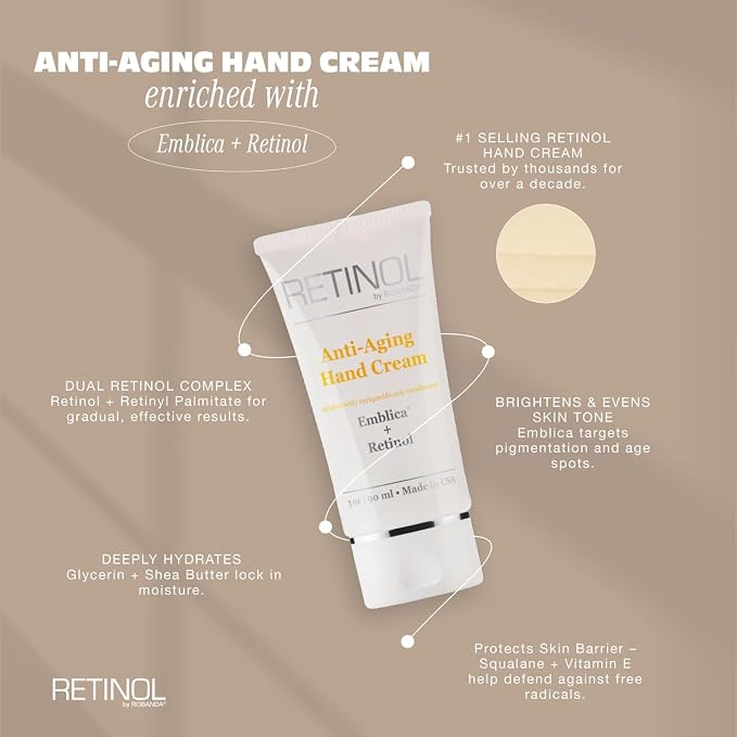 Robanda Retinol Anti-Aging Hand Cream - Image 6