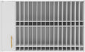Wall Mount Hair Color Organizer Rack Professional Salon Barber Station Salon by LifeFirstChoice-Blisiour