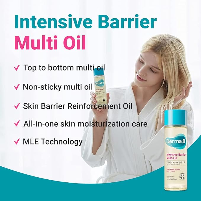 Derma B | Intensive Barrier Multi Body Oil | Moisturizing Non-Sticky Multi-Use - Image 2