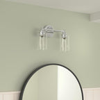 FEMILA Modern Bathroom Light Fixtures, 2-Light Bathroom Vanity Lights Over - Image 2