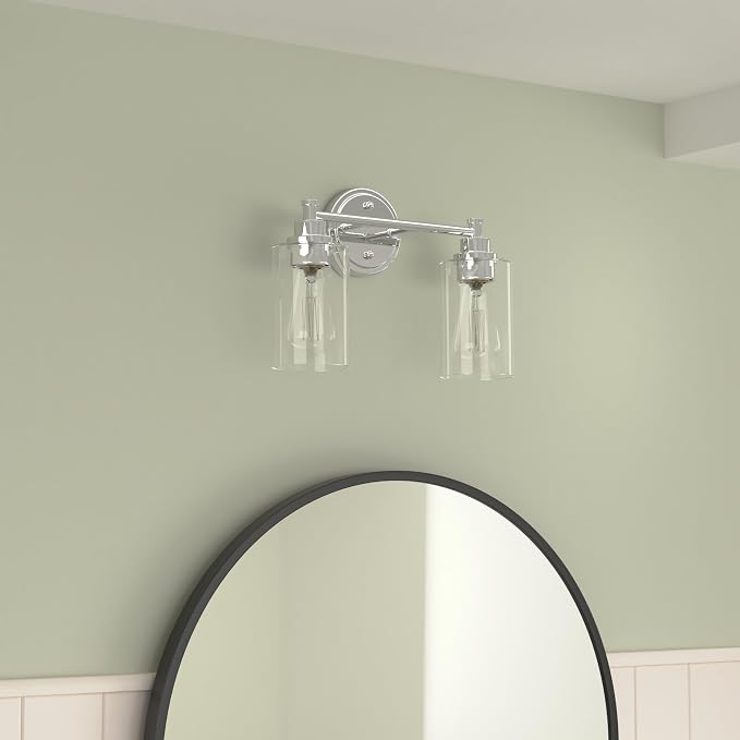 FEMILA Modern Bathroom Light Fixtures, 2-Light Bathroom Vanity Lights Over - Image 2
