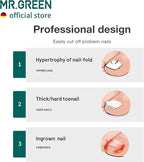MR.GREEN Toenail Clippers Stainless Steel Ingrown Nail Cutter Thick and Hard - Image 3