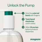 RENPURE Tea Tree & Mint Body Wash - Image 7
