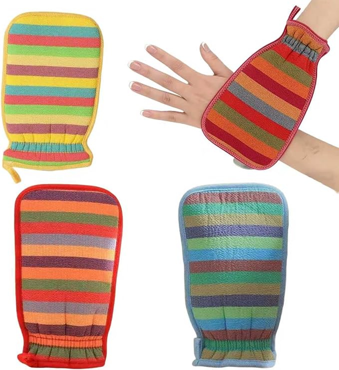 3Pcs Exfoliating Gloves, Exfoliating Glove by Unknown