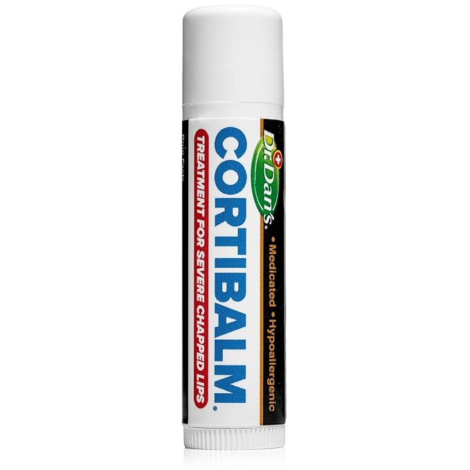 Dr. Dan's Cortibalm-5 Pack- for Dry Cracked Lips- Healing Lip Balm for Severely - Image 6