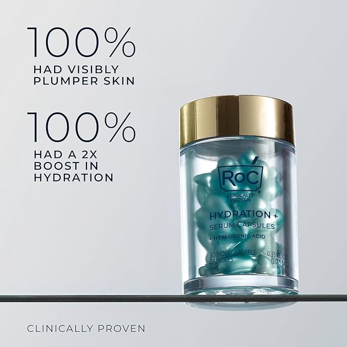 RoC Multi Correxion Hyaluronic Acid Night Serum Capsules - Image 5