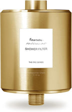 Filterbaby All-Metal Shower Filter Pro, IAPMO Certified to NSF 177, Doctor by Filterbaby