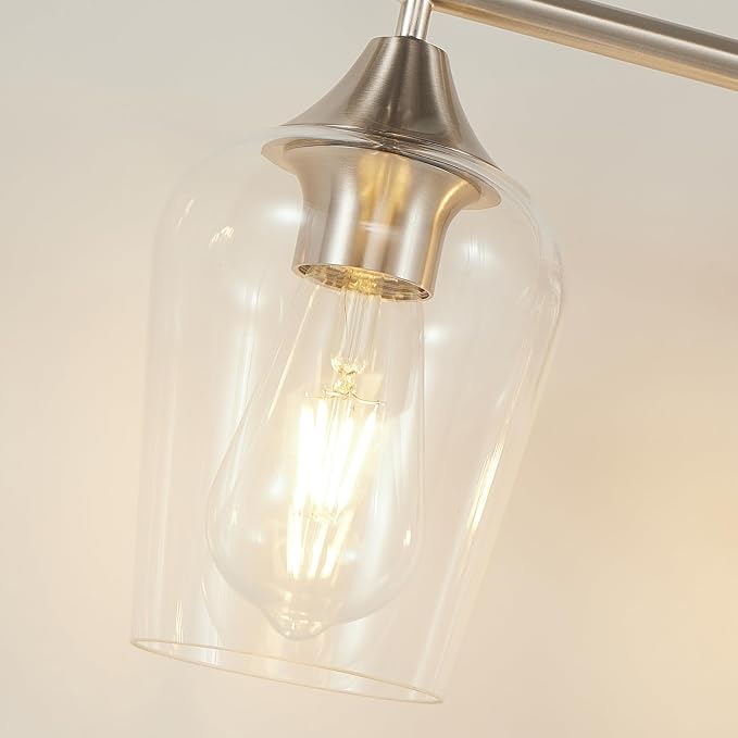 Bathroom Light Fixtures, Brushed Nickel Vanity Lights - Image 9