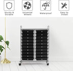 Giantex 20 Drawer Rolling Storage Cart Tools Scrapbook Paper Office School - Image 5