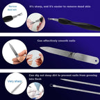 Ingrown Toenail File and Lifters Set, Professional Pedicure Tool Toenail - Image 4