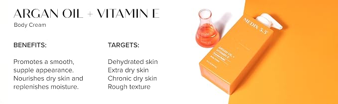 Medix 5.5 Argan Oil + Vitamin E Cream Anti Aging Skin Care Moisturizer Body - Image 8