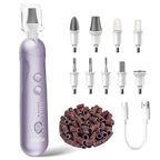 Professional Manicure Pedicure Kit, Cordless Electric Nail File Set, by Hoxida