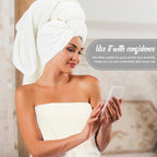 SmoothNovelty 16 Pack Microfiber Bath Towels Bulk 27'' x 60'' Oversized Size - Image 5